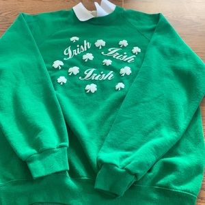 Green Irish Sweater